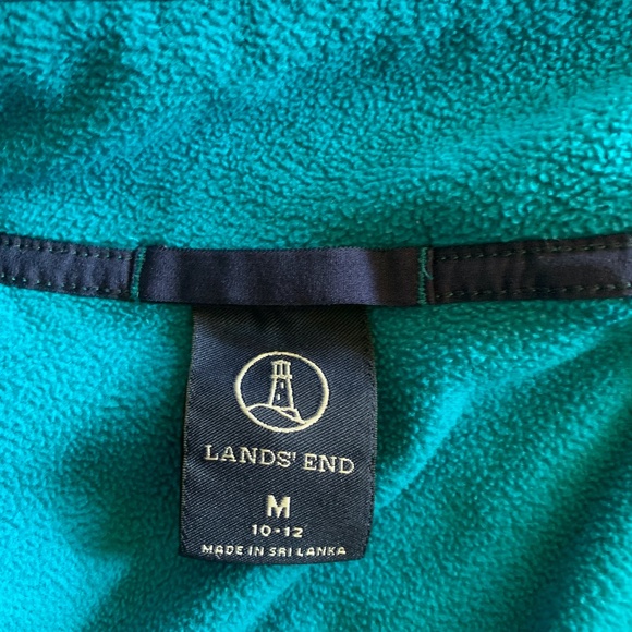 Lands' End 1/4 Zip Fleece size M - Picture 5 of 5